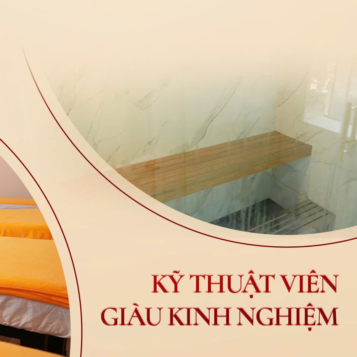 Khu vực tiện nghi tại Vật Lý Trị Liệu Vàng